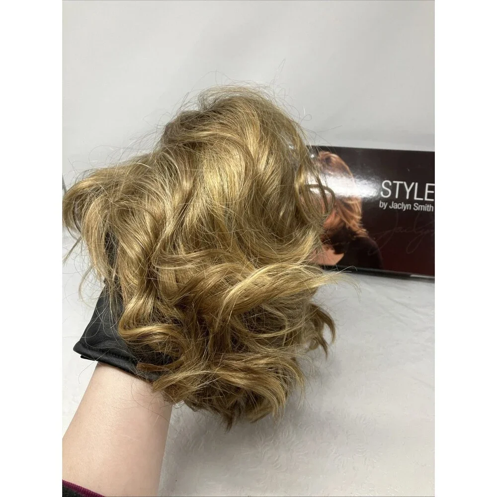 Jaclyn Smith Wig Style A3270 Get Inspired 12/23HS8 Size Average Wavy Dark Blonde